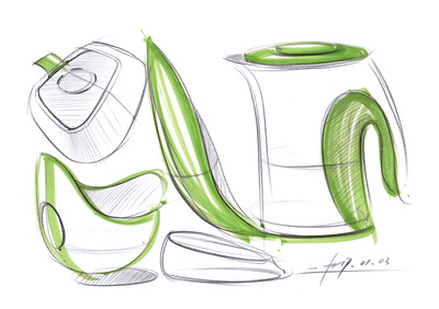 2017产品设计手绘日记 一月一日一画的软件开发之旅